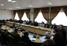 نشست هیات رئیسه دانشگاه صنعتی شاهرود با دانشکده مهندسی عمران